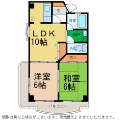 レオパレス松島の物件間取画像